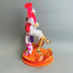 luffy nika Mô hình OnePieceLuffy Gear 5 Nika trắng bản bay khoanh tay có base đẹp cao 24cm - OnePiece  - Bọc Túi OPP - No Box -  K29-T1-S12