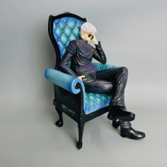 Mô Hình Jujutsu Kaisen gojo ngồi ghế - Cao 22.5cm - nặng 1000gram - Full Box - Figure anime Jujutsu Kaisen - K59-T4-S7