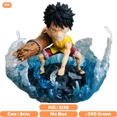 Mô hình đồ chơi - Luffy Marine siêu đẹp Cao 8cm - One Piece - No box - K26-T3-S8