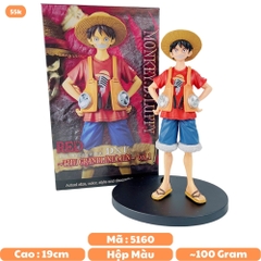 Mô Hình OnePiece Luffy dáng đứng siêu đẹp cao 19cm nặng 100g , Figure OnePiece - có hộp màu - K18-T2-S9