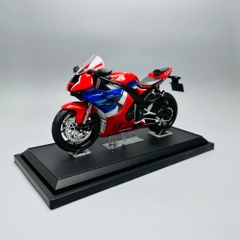 Mô Hình Xe máy cbr1000 đỏ xanh 1:12 Hợp kim - Có tiếng - đèn pha sáng - Dài 17.5cm - rộng 6.5cm - cao 10cm - nặng ~ 700gram - FULL BOX : box màu SKU : oto149 -