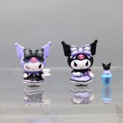 Mô Hình Kuromi bộ 6 hộp kuromi bản B - Cao 6-7cm - Nặng 500gram - Bọc Túi Opp - Hộp Màu - K33-T1-S6