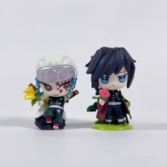 Mô hình Thanh Gươm Diệt Quỷ bộ 6 lưỡi quỷ - Cao 7-9cm - nặng 300gram  - Kimetsu No Yaiba - No Box - K2-T1-S5