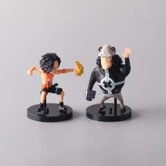 Mô hình OnePiece Bộ 6 kuzan marco kuma ace Izo mihack - Cao 8-9cm - nặng 300gram- Figure OnePiece - No Box K24-T2-S7