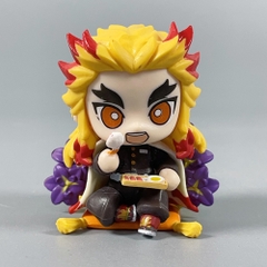 Hàng Cao Cấp -  Mô hình Kimetsu - Bộ 6 Nhân Vật Lưỡi Quỷ - Cao : 6-9cm - Nặng : 400gram - Kimetsu No Yaiba - No Box - N3-K45-T1-S3