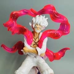 luffy nika Mô hình OnePieceLuffy Gear 5 Nika trắng bản bay khoanh tay có base đẹp cao 24cm - OnePiece  - Bọc Túi OPP - No Box -  K29-T1-S12