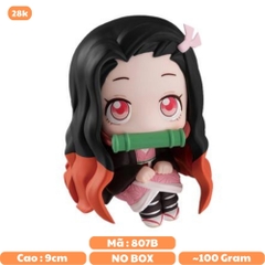 Mô hình đồ chơi - figure Demon Slayer Nezuko bản chibi - Kimetsu No Yaiba - No Box - K2-T2-S1