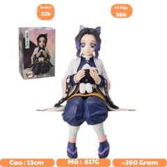 Mô Hình Kimetsu No Yaiba Shinobu dáng ngồi cao 13cm - Figure Thanh gươm diệt quỷ - No Box - K1-T2-S12