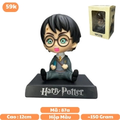 Mô Hình lắc đầu hary potter biểu cảm ngạc nhiên - Cao 12cm - nặng 150gram - Phụ kiện : đế + miếng dán - FULL BOX : box màu - K71-T3-S5