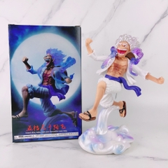 Mô hình OnePiece Luffy gear 5 trạng thái chiến đấu - Cao 19cm - nặng 300gram - Figure One Piece - Hộp Màu -  K18-T1-S8