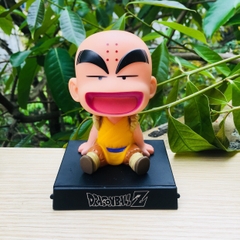 Mô Hình đồ chơi - Krillin Lắc Đầu - Dragon Ball - Bộ lắc đầu - Có Hộp Màu - K71-T2-S2