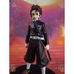 Mô hình đồ chơi - figure Demon Slayer Kamado Tanjirou Áo Đen - Kimetsu No Yaiba - No Box