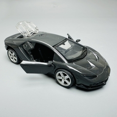 Mô Hình xe lambor đen tỉ lệ 1:36 Hợp kim có thể mở cửa - bánh sau chạy cót - Dài 12cm - rộng 5.5cm - cao 3cm nặng : 200gram - FULL BOX : box màu SKU : oto183 - K63-T1-S9