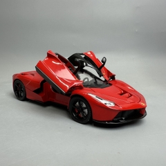 Mô Hình xe laferari đỏ tỉ lệ 1:22 Hợp kim có thể mở cửa - bánh sau chạy cót - Dài 21cm - rộng 9cm - cao 5cm - nặng : 800gram - FULL BOX : box màu SKU : oto281 - K64-T3-S6