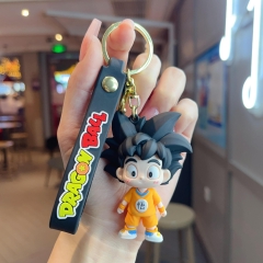 Móc Khóa SonGoKu baby - Dây móc dài : 9.5cm - Mô Hình Cao : 7.6cm - Nặng : 50gram - No Box : bọc túi OPP K78-T4-S6