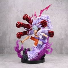Mô Hình Luffy Gear 5 Nika trạng thái chiến đấu - Cao 33cm - nặng 1.3Kg - One Piece - Box bìa - N1-K38-T4-S8