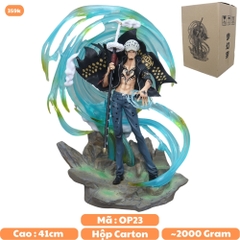 Mô Hình OnePiece Law trạng thái chiến đấu siêu đẹp cao 41cm - Figure OnePiece - Có Hộp carton - K21-T4-S3