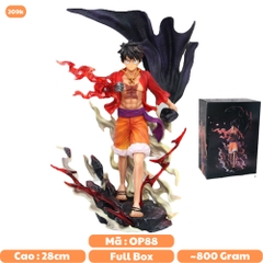 Mô Hình OnePiece Luffy Luffy cầm áo - Cao 28cm - nặng 800gram, Figure OnePiece - có vỏ hộp màu - K17-T4-S4