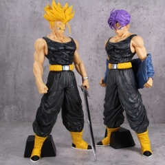 Mô Hình Dragon Ball Trunk tóc tím phanh áo siêu ngầu - cao 21cm - Figure Dragon Ball -K7-T2-S6 No box -