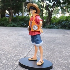 Mô Hình OnePiece Luffy dáng đứng siêu đẹp cao 19cm nặng 100g , Figure OnePiece - có hộp màu - K18-T2-S9