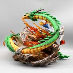 Hàng Loại 2 - Mô Hình DragonBall Goku đại chiến Vegeta siêu đẹp . Cao 30cm - nặng 2kg - rộng 33cm + box bìa - Figure DragonBall - Có Hộp màu N1-K53-T5-S3