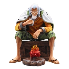 Mô Hình OnePiece Mô Hình Silvers vua bóng tối - Cao 15,5cm - rộng 12cm - nặng 800gram + FULL BOX + phụ kiện có xích tay + bếp lửa ( có LED ) + thùng gỗ -
