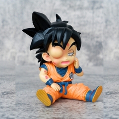 Mô Hình DragonBall Gohan bầm dập chibi - Cao 11cm - nặng 180gram - Figure DragonBall - no box