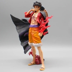 Mô Hình OnePiece Luffy Áo choàng - Cao 22cm - nặng 450gram - Phụ kiện : 2 đầu + 2 tay + 1 đế - Figure OnePiece - Có Hộp - C - 12