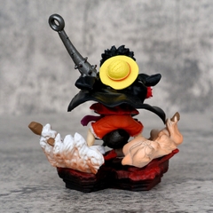 Mô Hình OnePiece Luffy áo choàng chibi - Cao 10cm - rộng 9cm - nặng 140gram - Figure OnePiece - Có Hộp K18-T3-S7