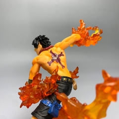 Mô Hình OnePiece Ace Chiến đấu trong bộ 2 Luffy vs Ace - Cao 14cm - nặng 130Gram , Figure OnePiece - no box - K25-T2-S7