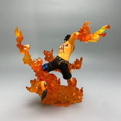 Mô Hình OnePiece Ace Chiến đấu trong bộ 2 Luffy vs Ace - Cao 14cm - nặng 130Gram , Figure OnePiece - no box - K25-T2-S7