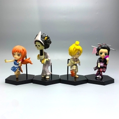 Mô hình OnePiece Bộ 9 nhân vật One Piece chibi - Cao 7-14cm - nặng 500Gram - Figure OnePiece - No Box - E - 8
