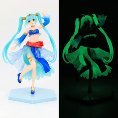 Mô Hình Hatsune Miku Váy xanh - Cao22cm - rộng 12cm - nặng 200Gram - Figure Miku - Có Hộp màu - K10-T1-S6