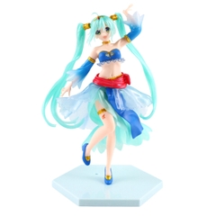 Mô Hình Hatsune Miku Váy xanh - Cao22cm - rộng 12cm - nặng 200Gram - Figure Miku - Có Hộp màu - K10-T1-S6