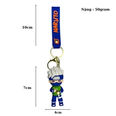 Móc Khóa Kakashi - Dây móc dài : 10cm - Mô Hình Cao : 7cm - Nặng : 50gram - No Box : bọc túi OPP K78-T4-S8