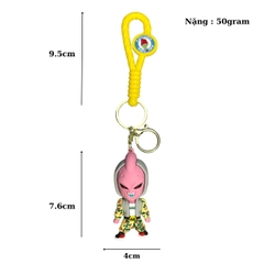 Móc Khóa Majinbuu gầy - Dây móc dài : 9.5cm - Mô Hình Cao : 7.6cm - Nặng : 50gram - No Box : bọc túi OPP K79-T4-S8
