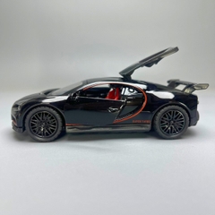 Mô Hình xe Bugati màu đen - tỉ lệ 1:36 Hợp kim có thể mở cửa - bánh sau chạy cót - Dài 12cm - rộng 5cm - cao 3.5cm - nặng : 200gram - FULL BOX : box màu - Sku : oto53 - K68-T2-S4