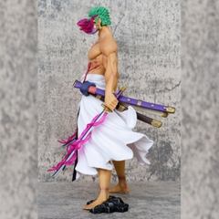 Mô Hình OnePiece  Zoro wano - Cao 24cm - nặng 400gram - Phụ kiện : 4 đầu + 3 kiếm + 3 haki -  Figure OnePiece - túi opp - no box