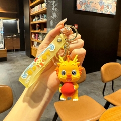 Móc Khóa Rồng vàng- Dây móc dài : 10cm - Mô Hình Cao : 7cm - Nặng : 50gram - No Box : bọc túi OPP - K78-T3-S9