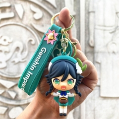 Móc Khóa Genshin Impact Venti - Dây móc dài : 10cm - Mô Hình Cao : 7cm - Nặng : 50gram - No Box : bọc túi OPP - K75-T3-S3