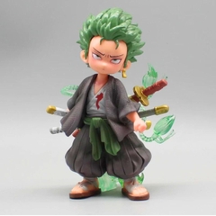 Mô Hình OnePiece Zoro AI chibi - cao 15cm - nặng 300gram - No box - Figure One Piece K18-T2-S10