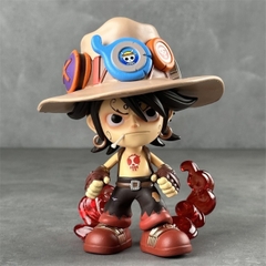 Mô Hình OnePiece Ace chibi dáng đứng - Cao 15cm - Nặng 300gram - Có Hộp màu - Figure anime One Piece - K17-T3-S12