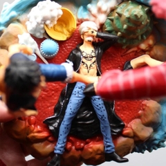 Mô Hình OnePiece Luffy và Law chiến đấu Doflamingo cao 20cm - nặng 1kg - No Box  - Figure OnePiece - D - 7