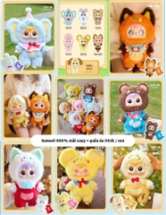 Hàng Chính Hãng - Blinbox Tyke3 400% + mắt xoay + quần áo blind box ngẫu nhiên - Cao : 30cm - Nặng 500gram - Túi Mù - Hộp Màu