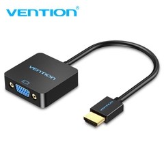 Cáp chuyển đổi HDMI to VGA Vention hỗ trợ full HD 1080p