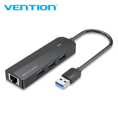 Cáp chuyển đổi USB 3.0 sang LAN + 3 cổng USB 3.0 Vention