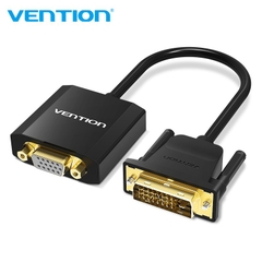 Cáp chuyển đổi DVI (24+1) sang VGA Vention dài 15cm