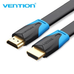 Cáp HDMI dẹt chuẩn 1.4 hỗ trợ 2k, 4k dài 5m Vention