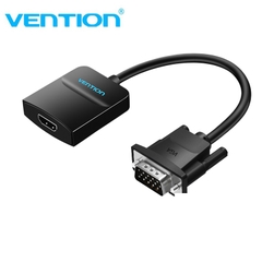 Cáp chuyển đổi VGA to HDMI ( hỗ trợ audio + nguồn ) Vention