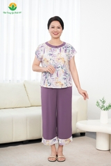 Bộ W QDACT RP cổ phối màu